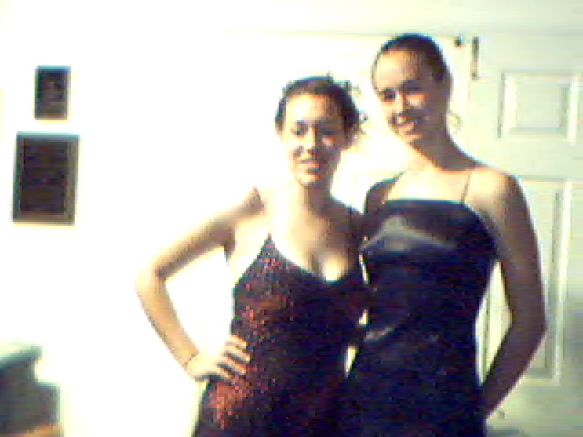 me on the left christi on the right